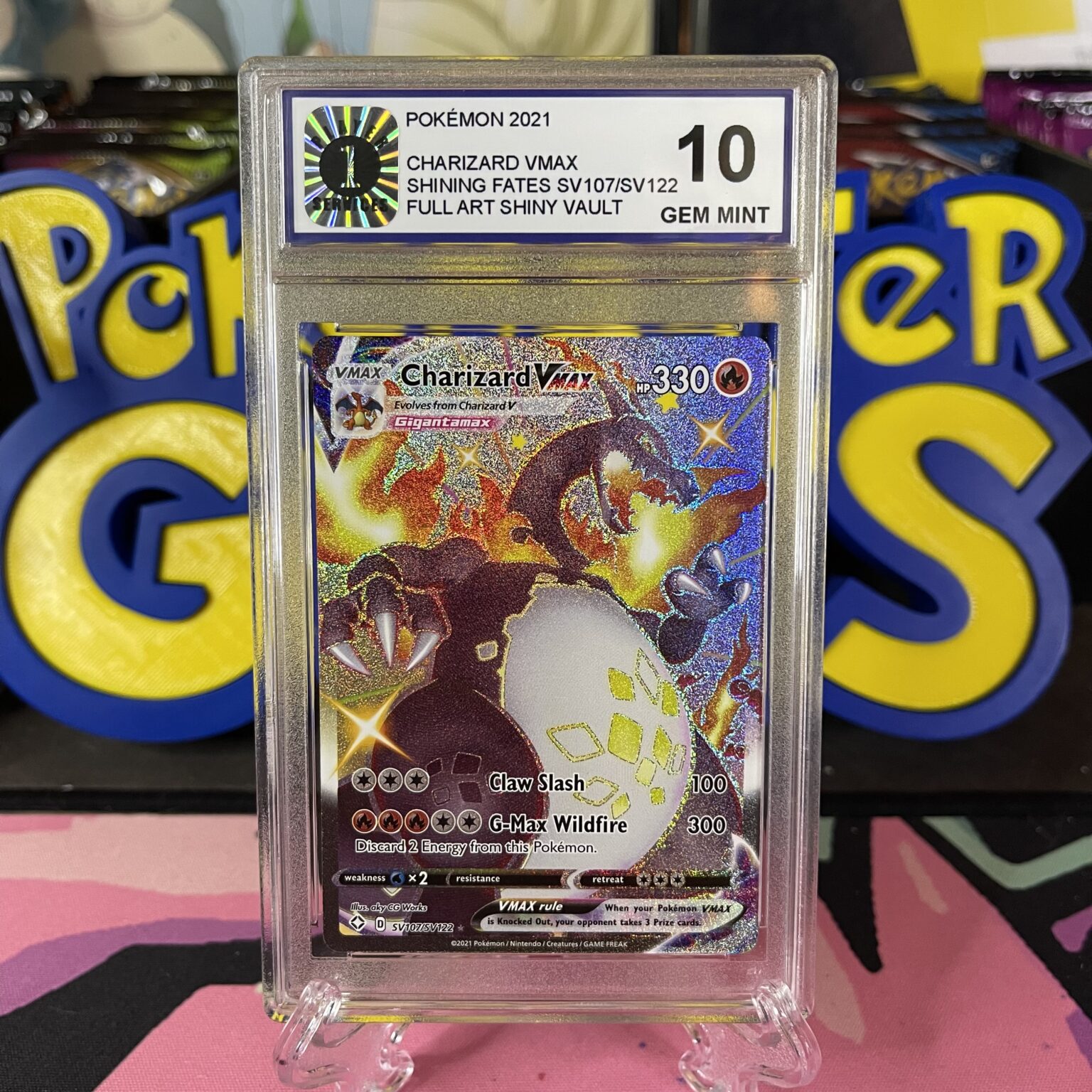 Charizard Vmax – Gem Mint 10 – PokeMasterGuts Shop